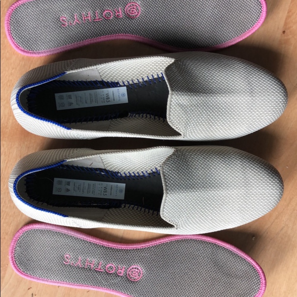 Loafers linen double stitch